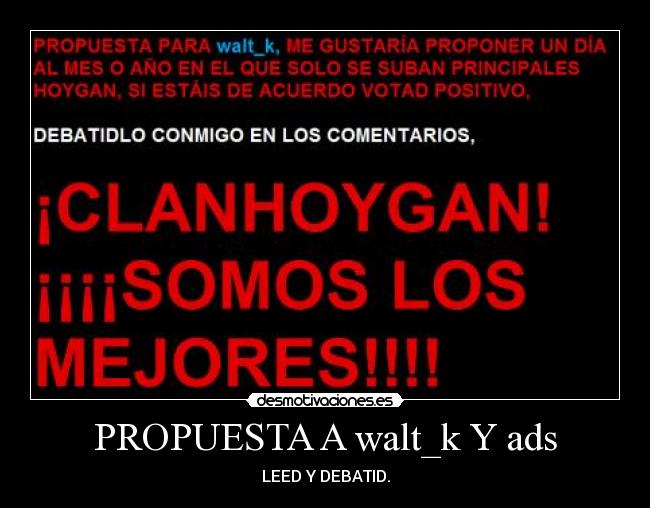 PROPUESTA A walt_k Y ads - LEED Y DEBATID.