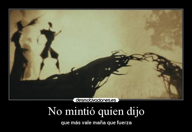 No mintió quien dijo - 