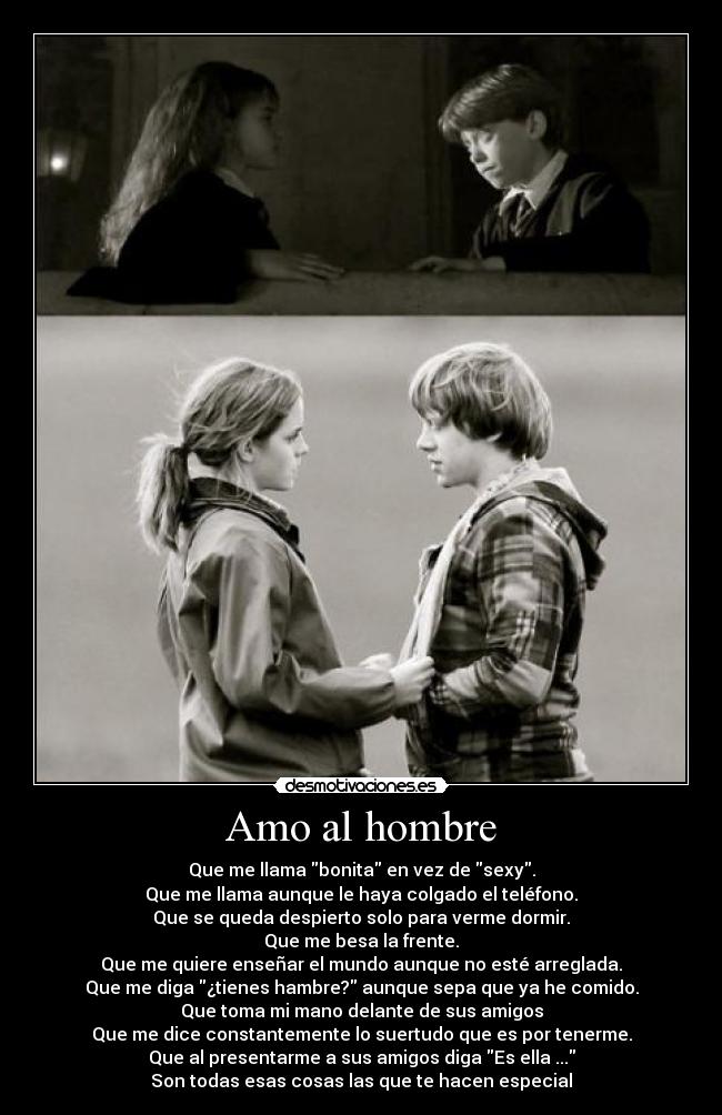Amo al hombre - 