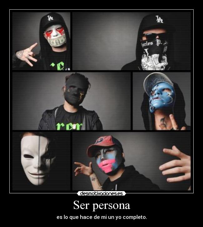Ser persona -