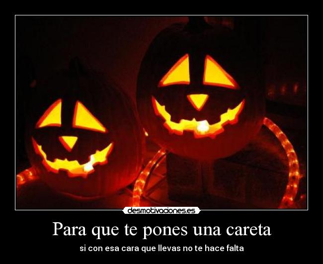 carteles halloween desmotivaciones