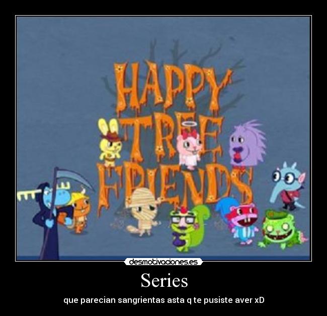carteles happy tree friends desmotivaciones