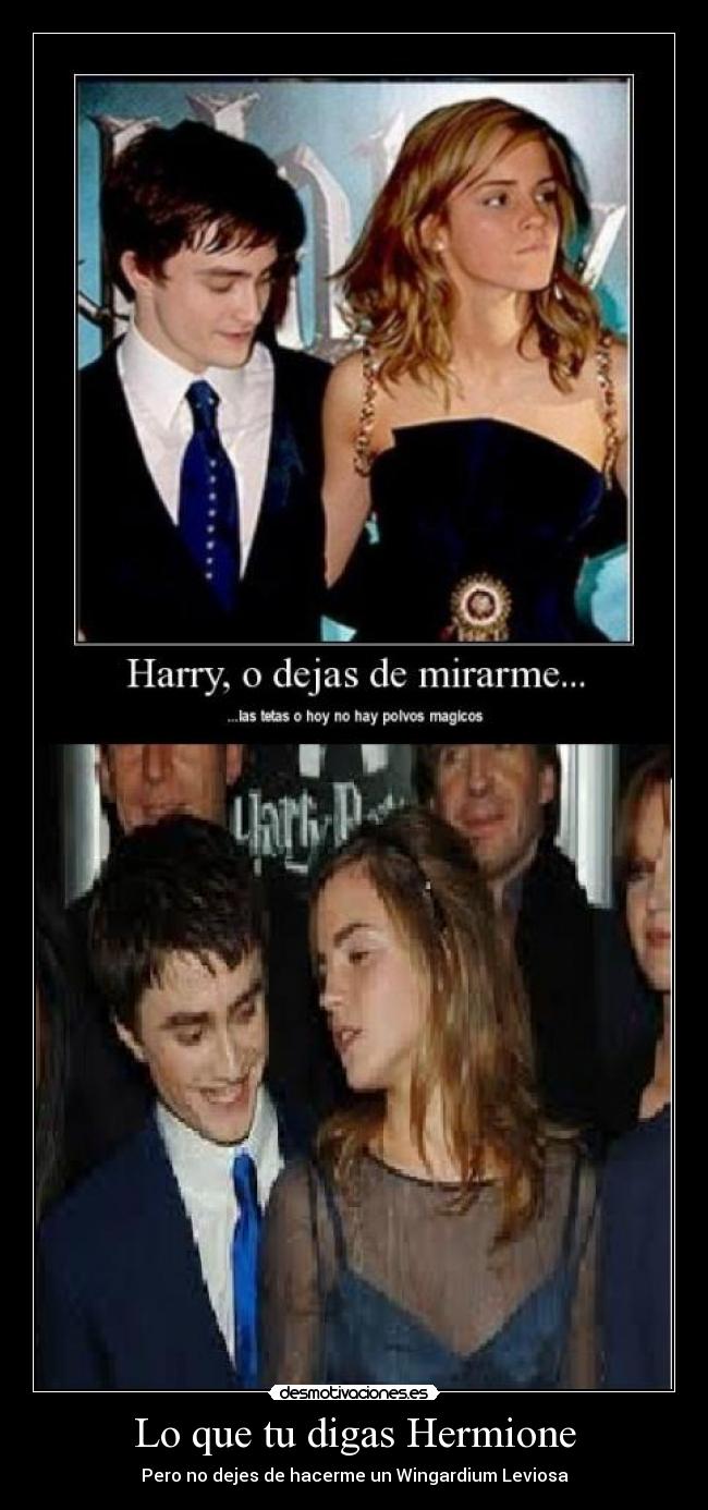 carteles harrypotter mag0 hermione desmotivaciones