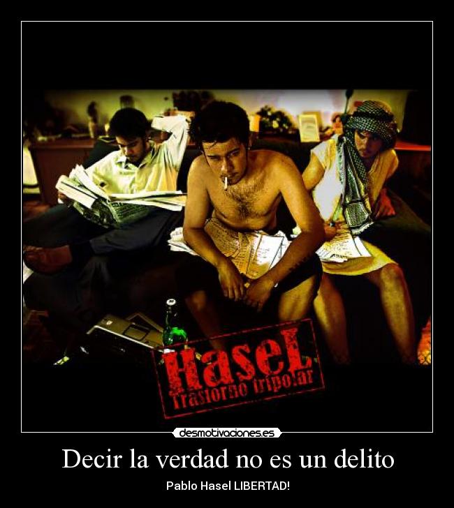 Decir la verdad no es un delito - 