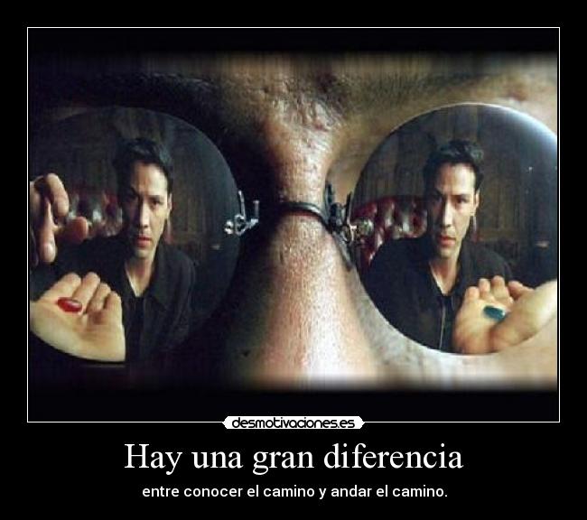 Hay una gran diferencia -