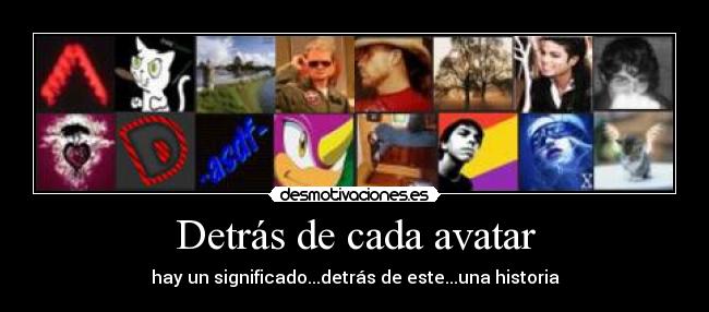Detrás de cada avatar - 