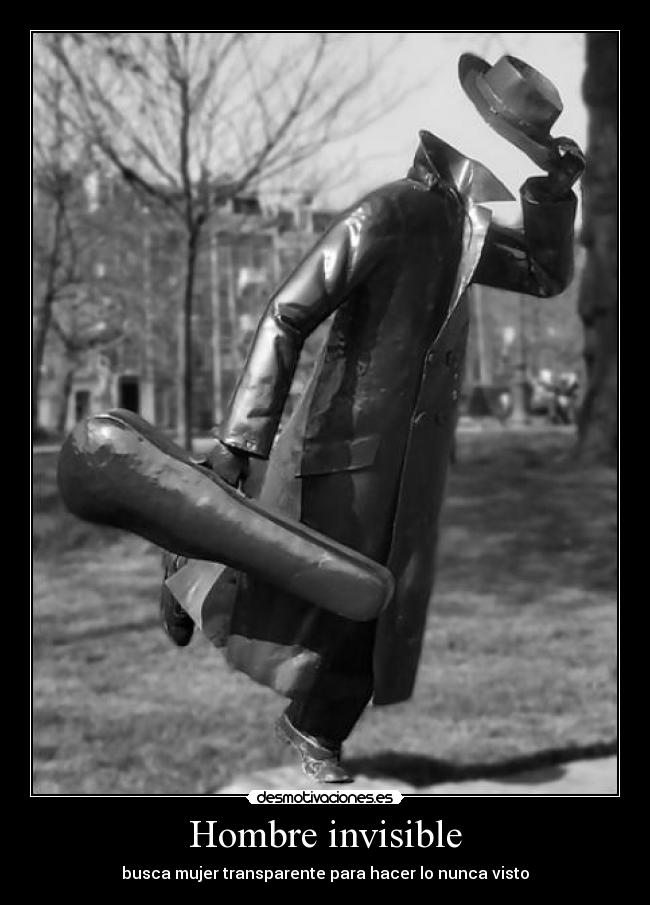 Hombre invisible -