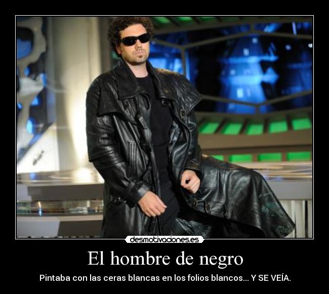 El hombre de negro -