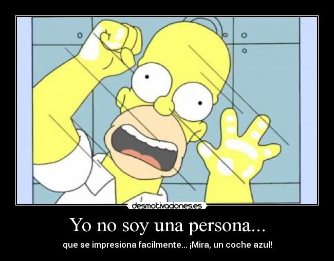 Yo no soy una persona... -
