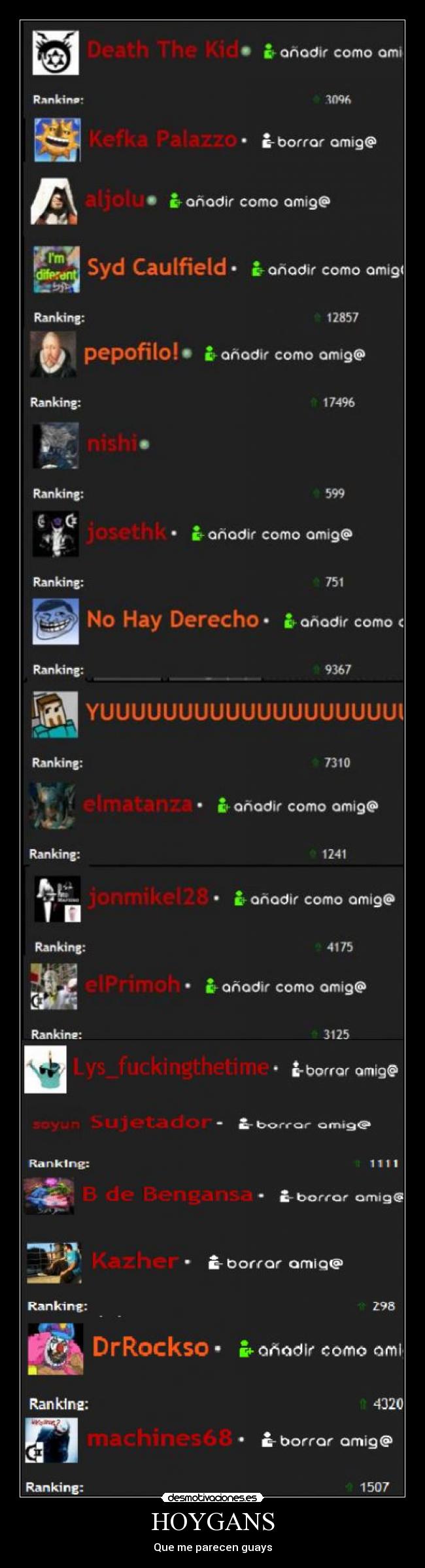 carteles clanviral clanhoygan clanantifas kittag hipsalami nomiresaqui bollicao clansombra clankeyblade desmotivaciones