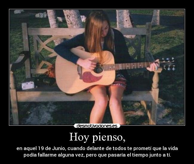 Hoy pienso, - 