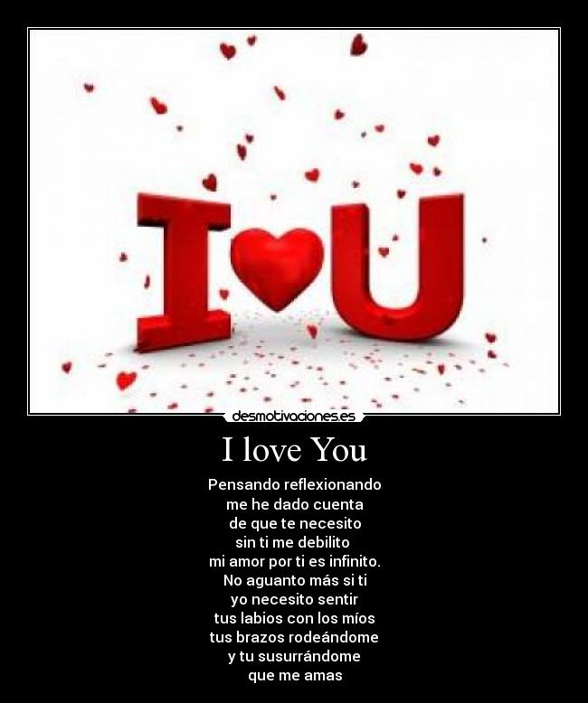I love You - 