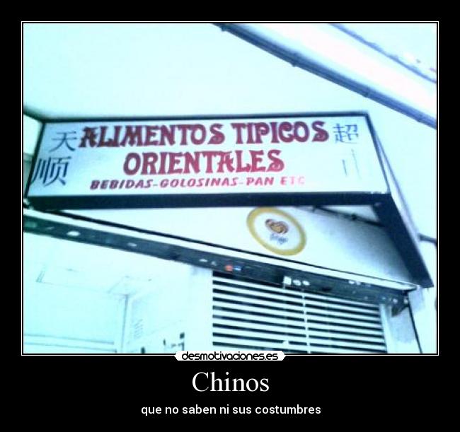 Chinos -