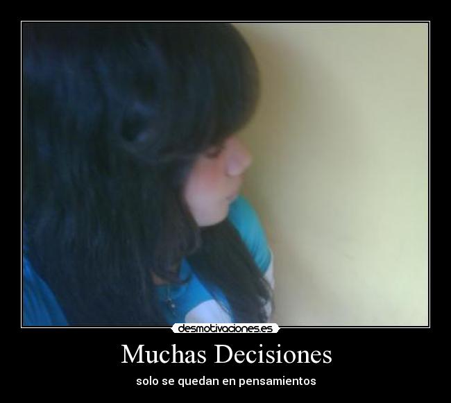 Muchas Decisiones -