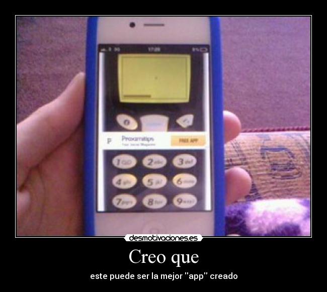 Creo que - este puede ser la mejor app creado