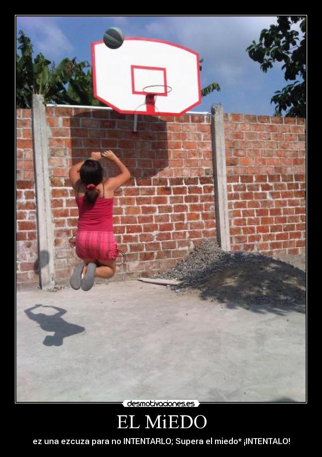 EL MiEDO - ez una ezcuza para no INTENTARLO; Supera el miedo* ¡INTENTALO!