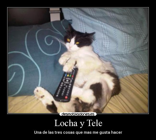 Locha y Tele - Una de las tres cosas que mas me gusta hacer