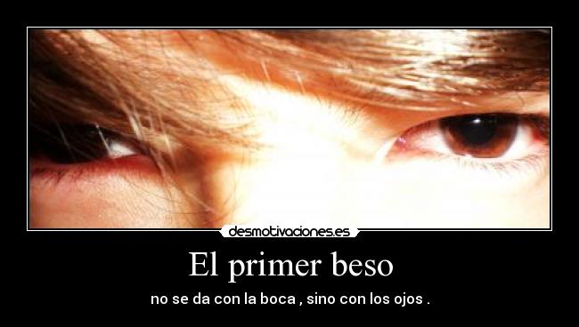 El primer beso -
