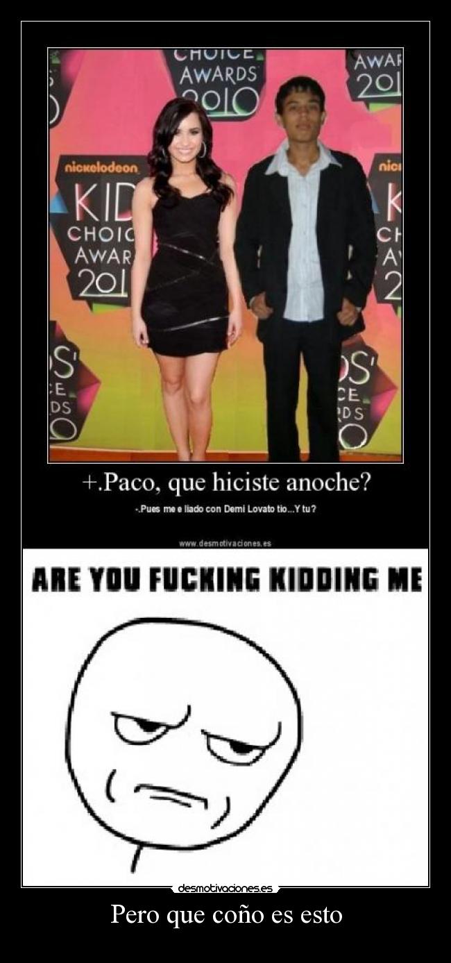 Pero que coño es esto -