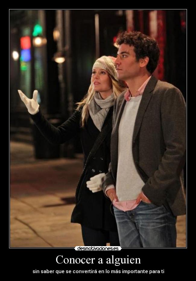 carteles conocer alguien desmotivaciones