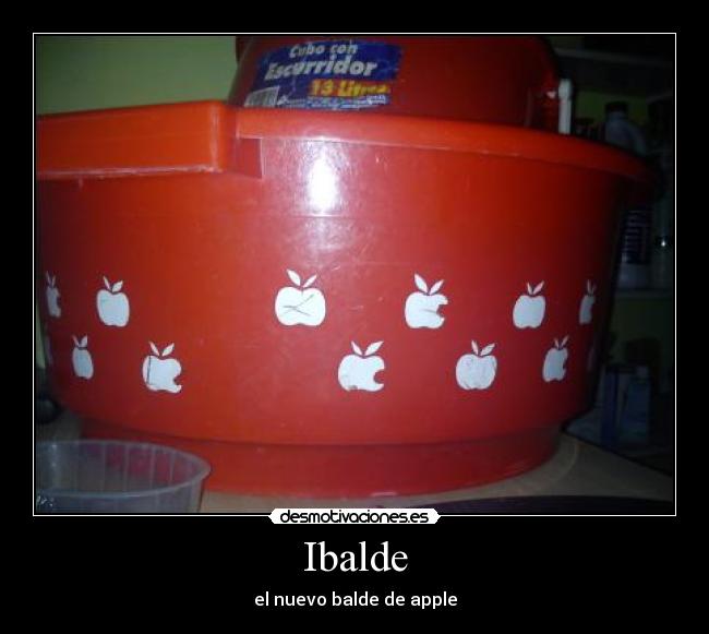 Ibalde - el nuevo balde de apple