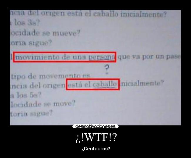 ¿!WTF!? - 