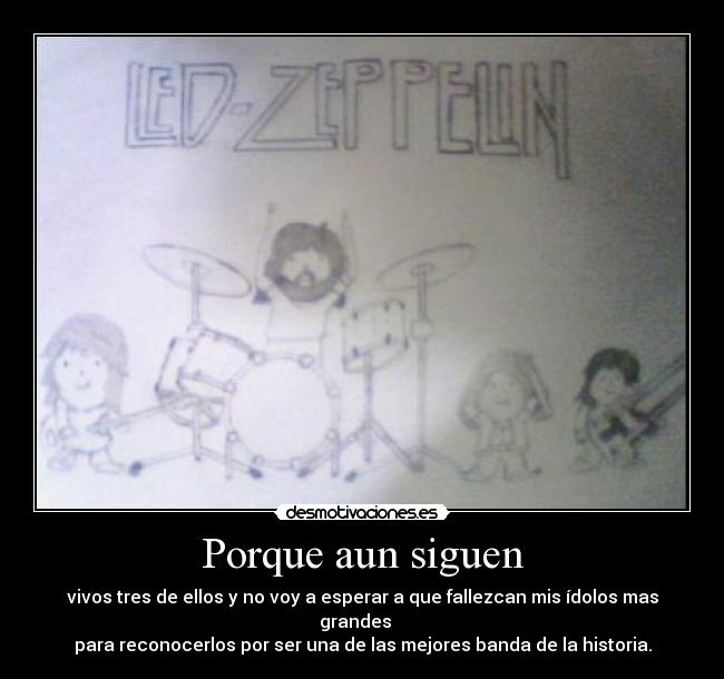 carteles viva led zeppelin desmotivaciones