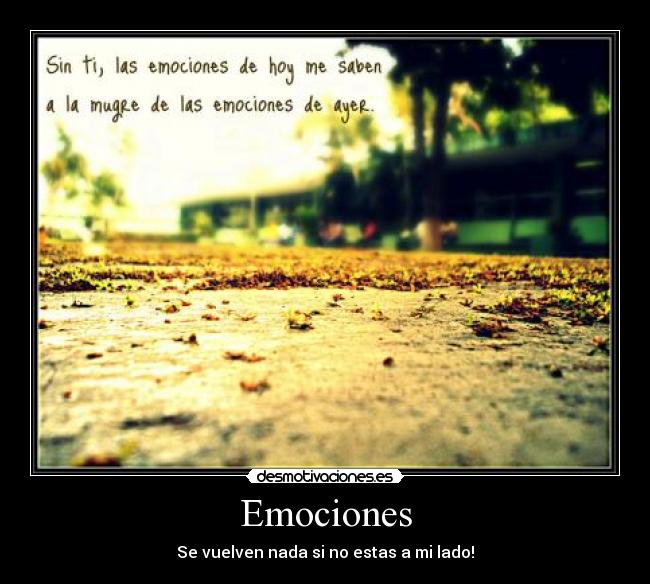 Emociones -