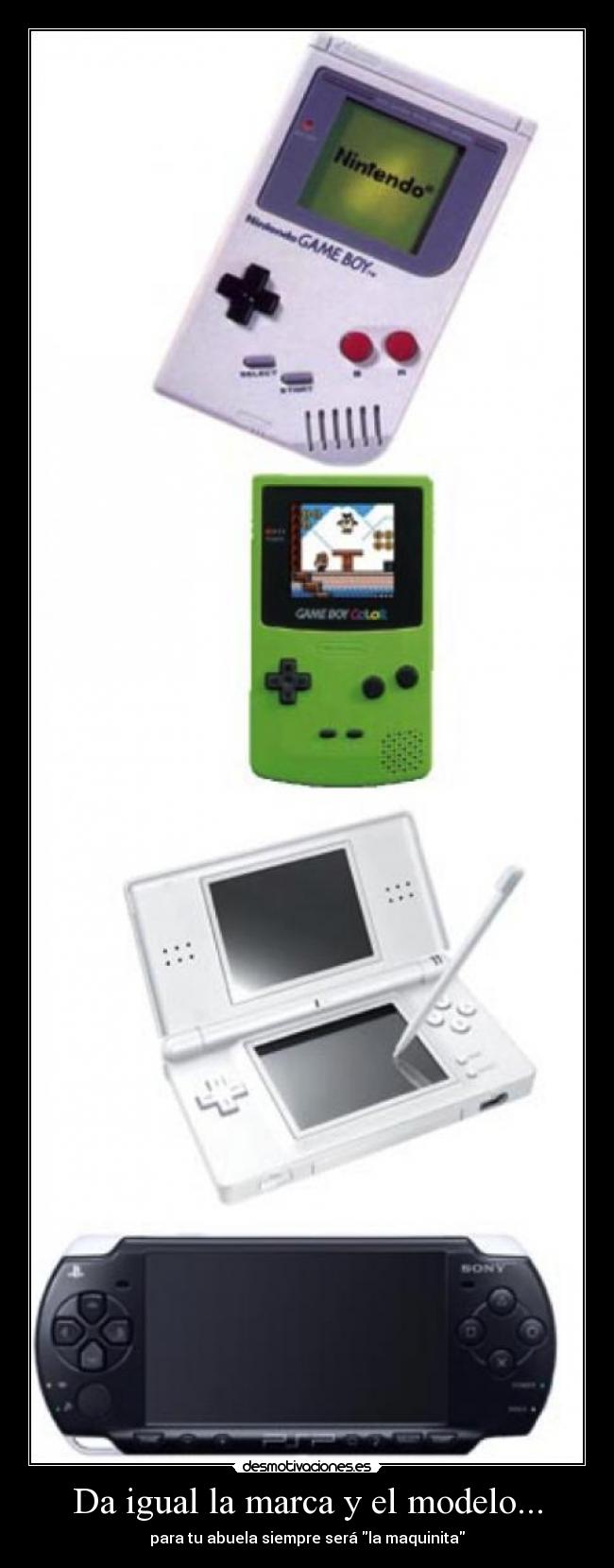 Da igual la marca y el modelo... -