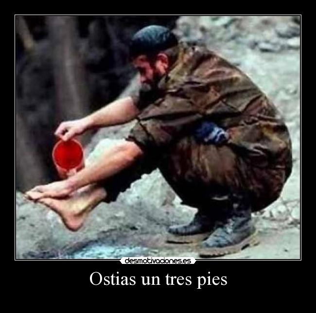 Ostias un tres pies - 