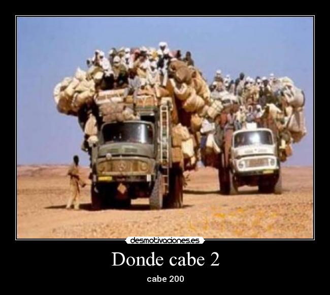 Donde cabe 2 - cabe 200