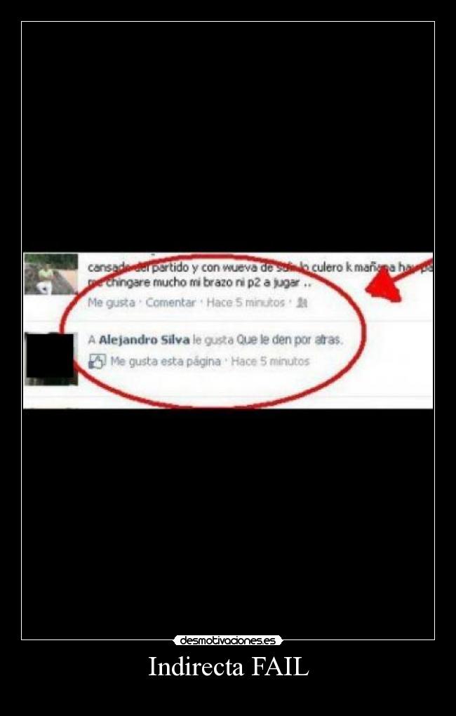 Indirecta FAIL -