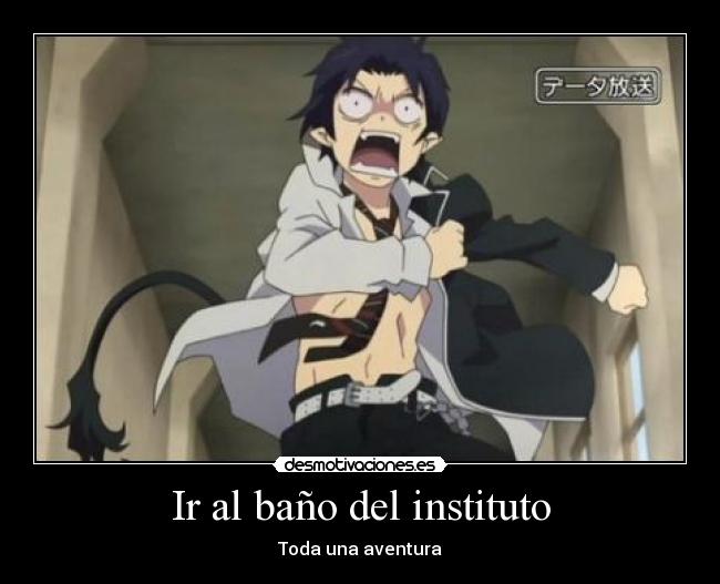 Ir al baño del instituto - 