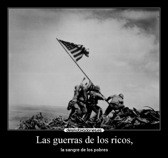 Las guerras de los ricos, -