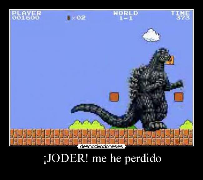 ¡JODER! me he perdido - 