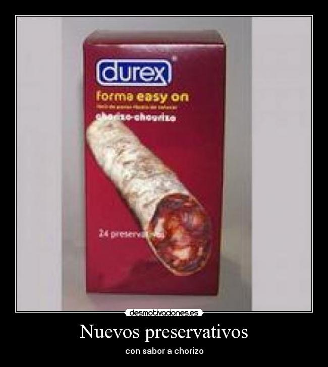 Nuevos preservativos -