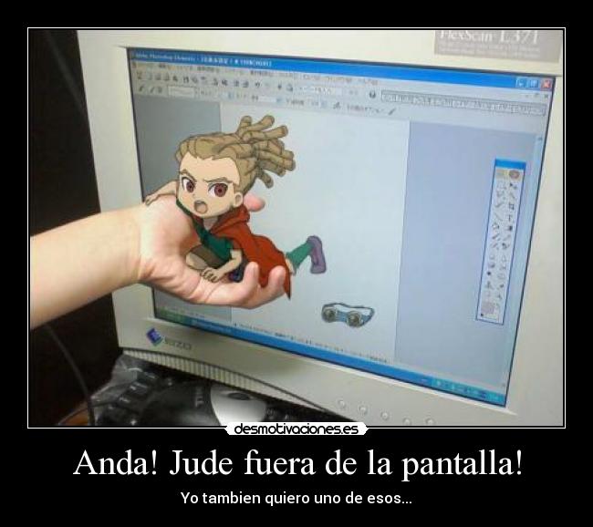 Anda! Jude fuera de la pantalla! - 