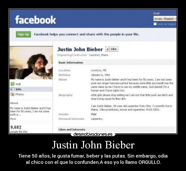 Justin John Bieber -