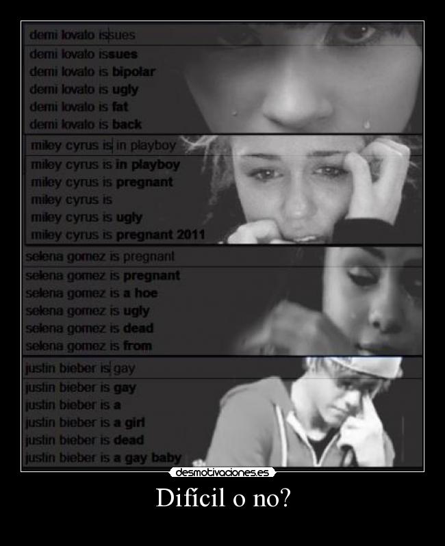 Difícil o no? -