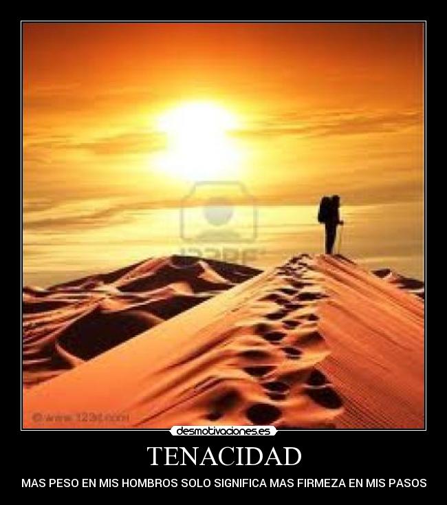 TENACIDAD -