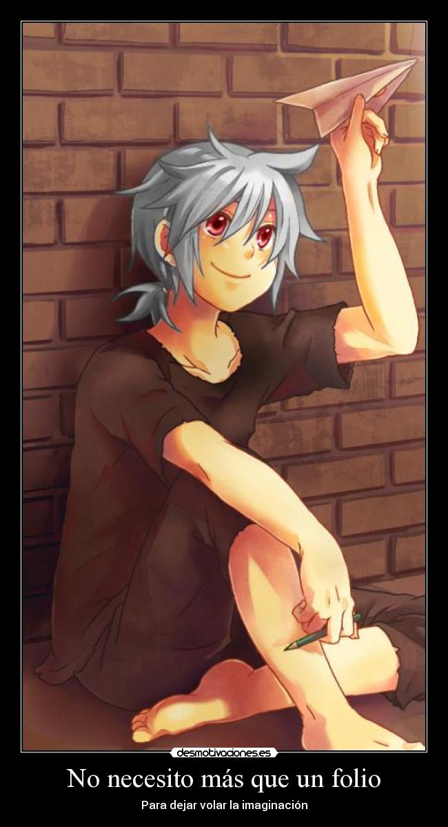 No necesito más que un folio -