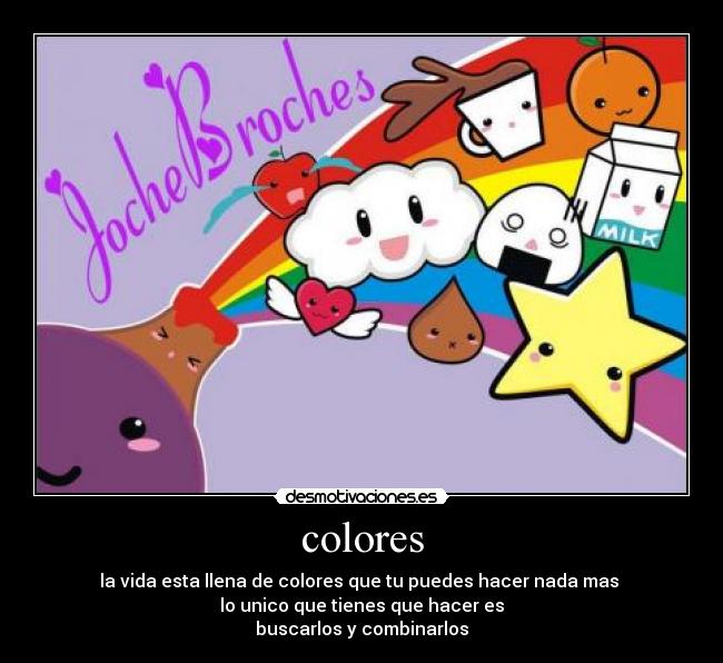colores -