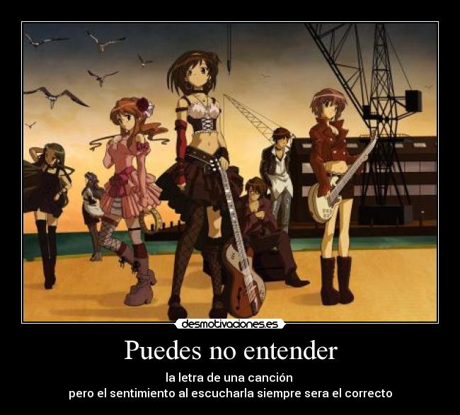Puedes no entender - 