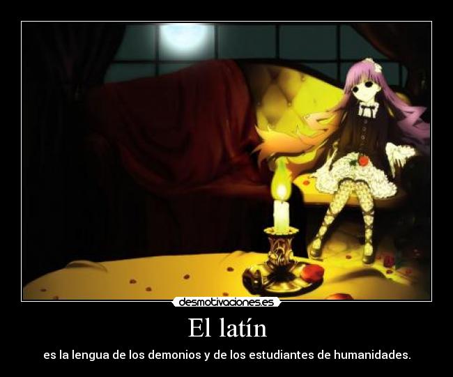 El latín -