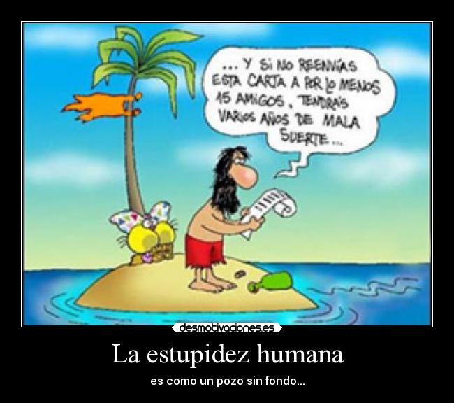 La estupidez humana -