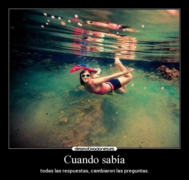 Cuando sabía - 