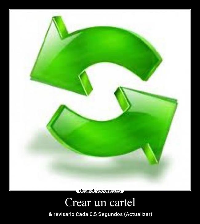 Crear un cartel - 