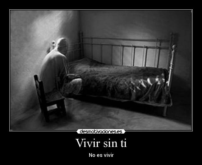 Vivir sin ti - No es vivir