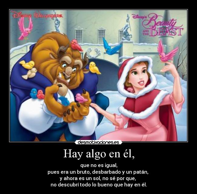 carteles bella bestia desmotivaciones