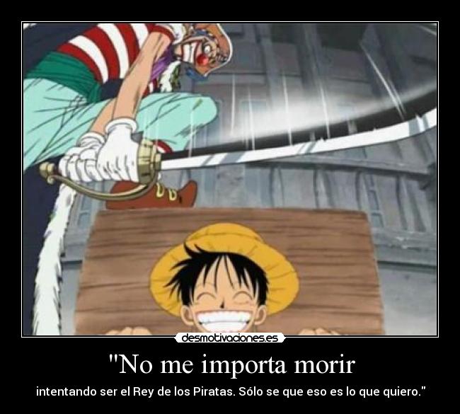 No me importa morir - 
